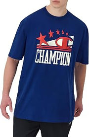 Champion Men's T-shirt, Cotton Midweight Men's Crewneck Tee,t-shirt for Men, Graphic Script