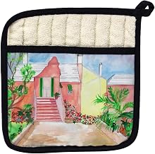 Betsy Drake PT109B Bermuda House Pot Holder