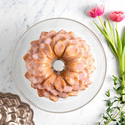 Blossom Bundt Pan by Nordic Ware – 10 cups, Aluminum, Toffee, Model 87537
