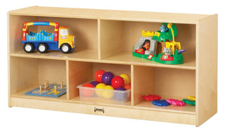 Toddler Single Mobile Storage Unit by Jonti-Craft – 18", Acrylic, Yellow, Model 0324JC18