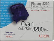 Xerox Tektronix 2-Pack Cyan Genuine Colorstix Ink for Phaser 8200