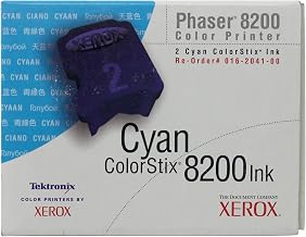 Xerox Tektronix 2-Pack Cyan Genuine Colorstix Ink for Phaser 8200