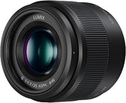 Lumix 25mm F1.7 | H-H025E-K Prime Lens, Black - Micro 4/3 Mount Compatible Panasonic & Olympus