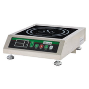 Winco 3400 W (240V) / Silver/Green/Black / Countertop Countertop Burners