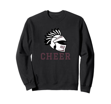 Curtis High School Warriors Cheer Sweatshirt by Curtis High School, Staten Island, NY 10301 – Black, Model AX4FJ5G5XYZ