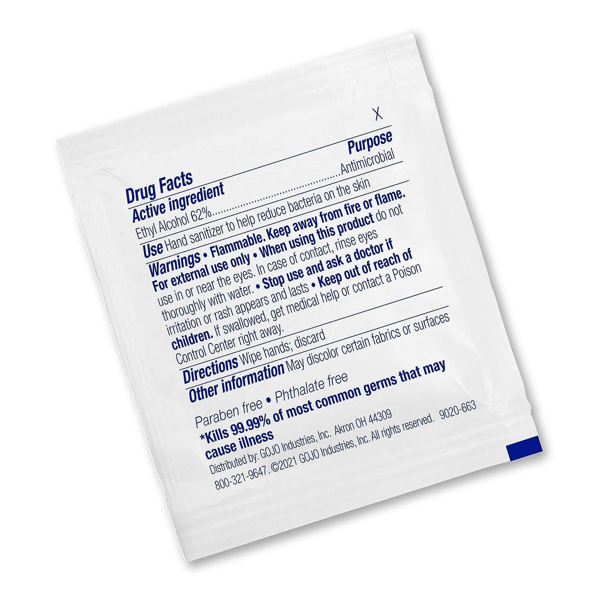 Purell Fragrance Free / 1 Count (Pack of 4000) / White Hand Sanitizers