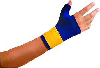 OccuNomix 400-013 Classic Neo Thumb/Wrist Wrap, Medium, Navy