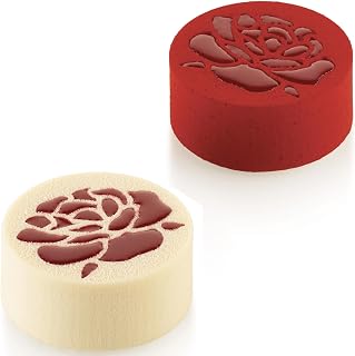Silikomart Valentine110 Silicone Pan with 6 Cavities 2.75 Inch Diameter x 1.18 Inch High