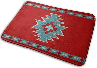 Welcome Doormat Western Mesas Non Slip Rubber Indoor Outdoor 16x24inch | Natural coir fiber, scrapes mud & dirt, non-slip rubber backing, for entryway/kitchen/pet area, Pet Friendly For Muddy Paws