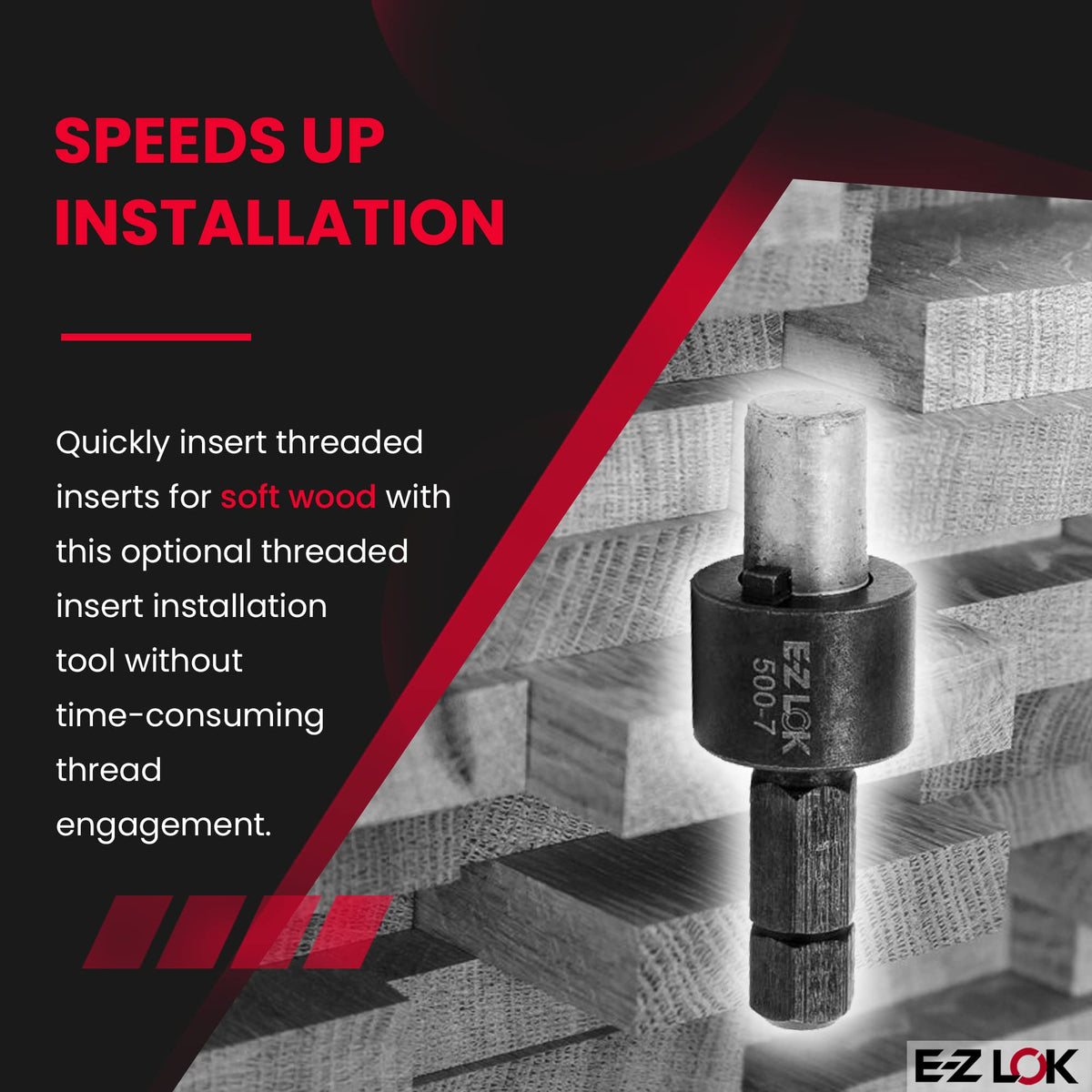 E-Z LOK 500-7 / Silver / Industrial Externally Threaded Inserts