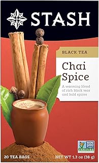 Stash Tea Chai Spice Black Tea, 20 ct