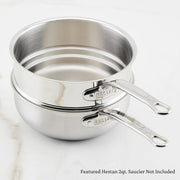 Provisions - Stainless Steel Double Boiler Insert by Hestan – 3 Quarts, Stainless Steel, Multicolor, Model 71052