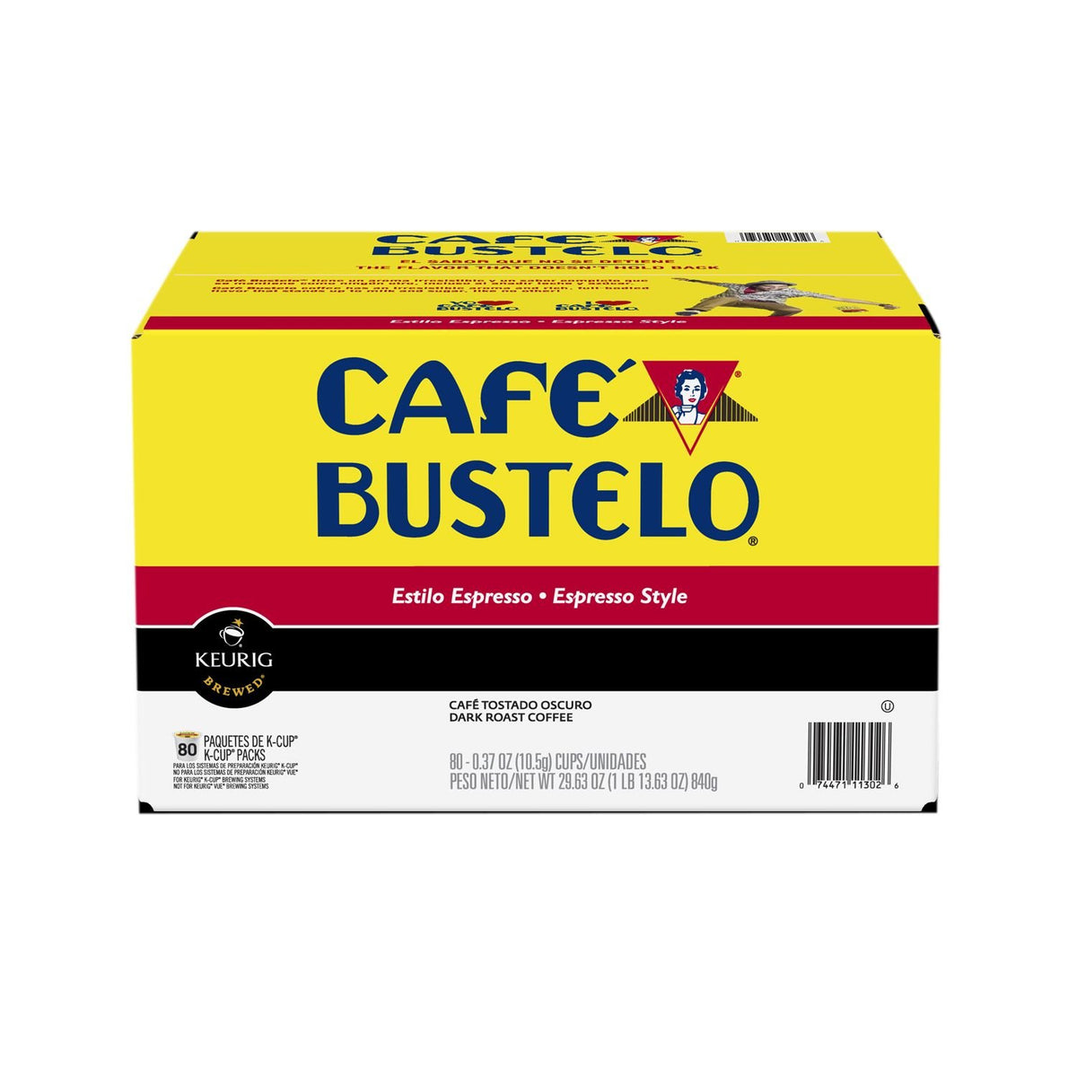 Café Bustelo Espresso Style K-Cup (80 ct.) by Cafe Bustelo – 80 ct., Pack of 80