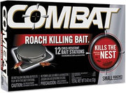 Combat Small Roach Bait, 12/Pack, 12 Packs/Carton