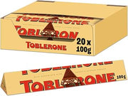 Toblerone Milk Chocolate 100 g (Pack of 20)