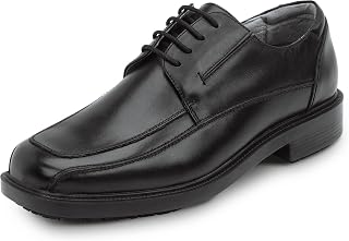 SR Max Mens Manhattan MaxTrax Soft Toe SRO Dress Shoe