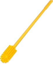 SPARTA Industrial Tank Brush Pipe Brush, Drain Brush with Handle for Commercial Kitchens, Polyester, 30 Inches, Yellow