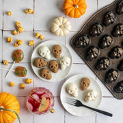 Skull Bite Cakelet by Nordic Ware – 2.5 Cup Capacity, 2.5 cups, Aluminum, Bronze, Model 94948