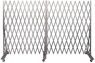 Mobile Folding Security Gate 6'6"H x 12'W in-Use, XL1270