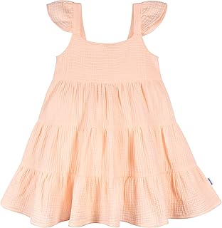 Gerber Girls' Toddler Sleeveless Gauze Dress
