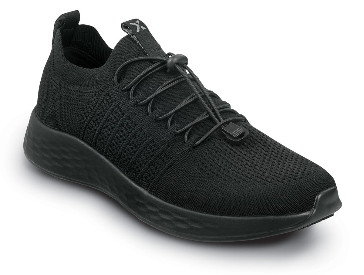 Mens Black Starmount MaxTrax Soft Toe SRO Athletic 9.5 M by SR Max – 9.5, Polyester, Black
