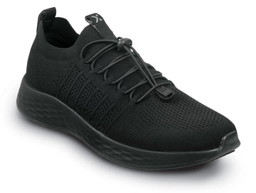 Women's Black Starmount MaxTrax Soft Toe SRO Athletic 8.0 M by SR Max – 8, Polyester, Black, Model Sr Max Starmount