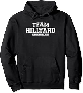 Team Hillyard | Proud Family Surname, Last Name Pullover Hoodie