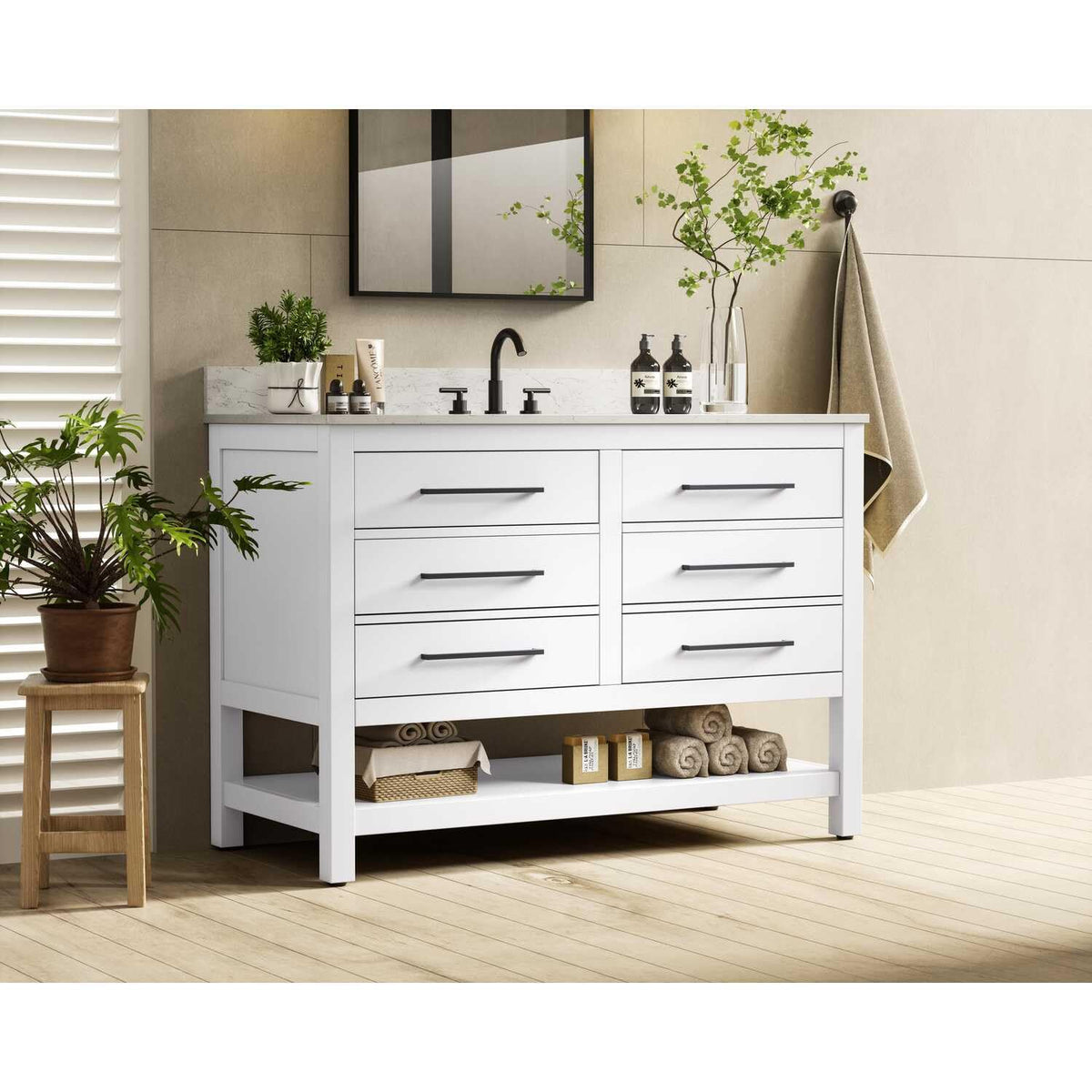 Bathroom Vanity White by karson – White