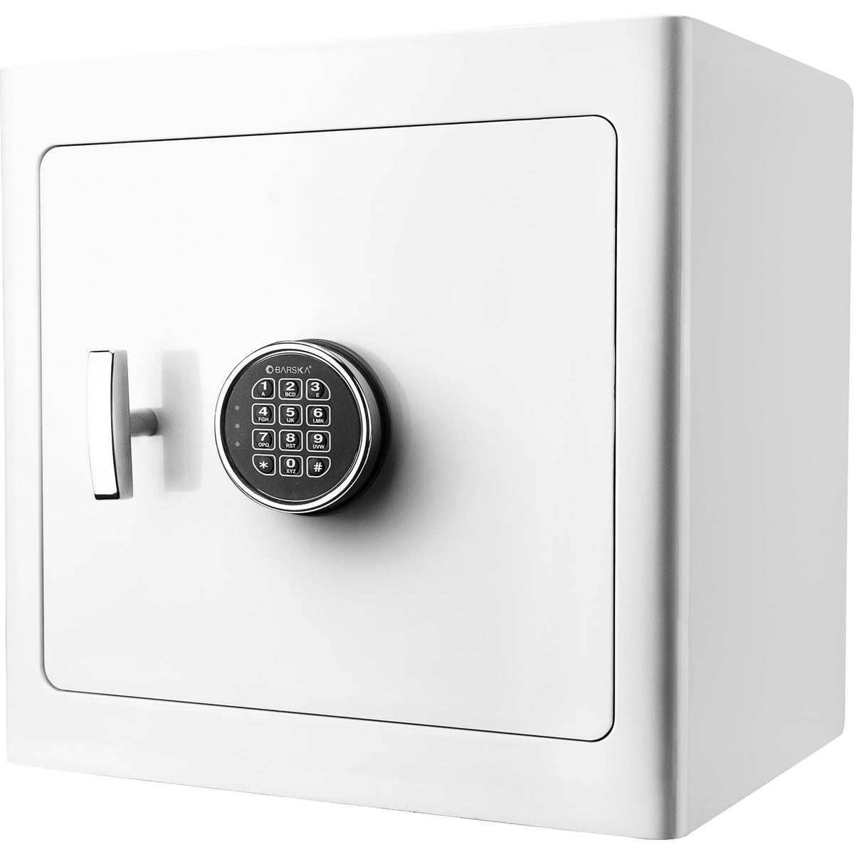 Barska Light Interior / 17.5 x 18 x 14 inches / White Cabinet Safes
