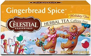 Celestial Seasonings Herbal Tea, Gingerbread Spice, 20 Count