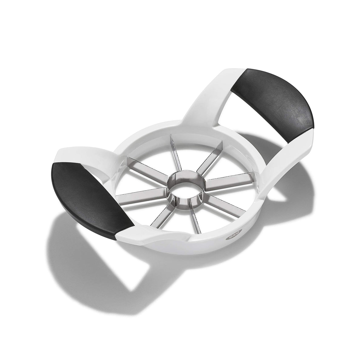 Good Grips Apple Slicer by OXO – 1 Count, Stainless steel blades, White, Model 32681