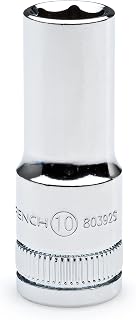 GEARWRENCH 3/8" Drive 6 Pt. Mid-Length Socket, 10mm - 80392S