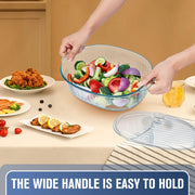 KAKO Glass Casserole Set, 1.9 and 3 Quart Oval Bakeware with Lids, Clear