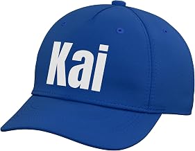 Kai Name Personalized First Names Epic Minimal Text Adjustable Baseball Hat