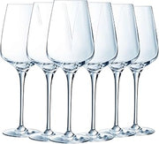 Chef & Sommelier Sublym Collection - Set of 6 Stemed Wine Glasses 55cl - Shine, Transparency and High Resistance - Reinforced Packaging