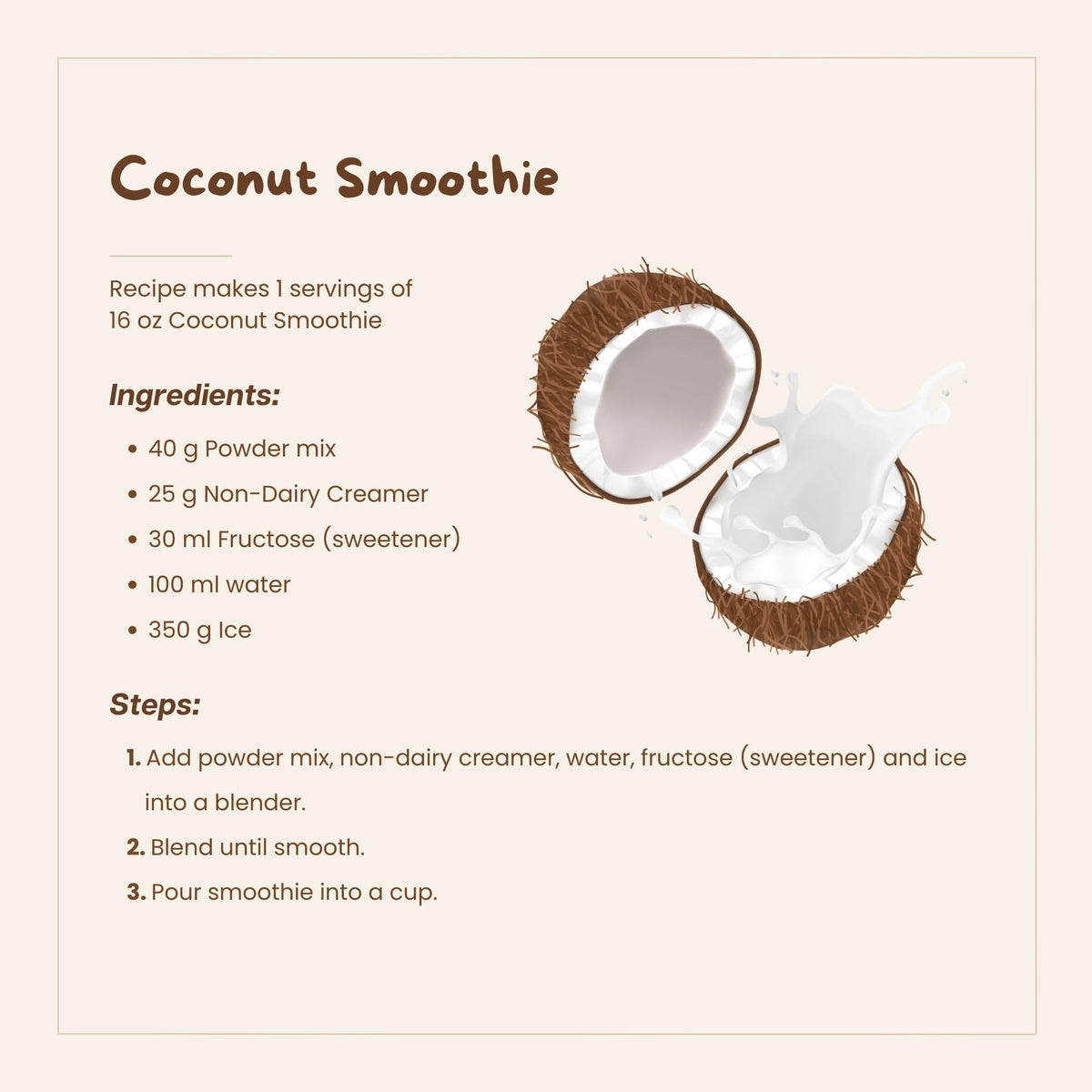 Bossen Coconut / 35.2 Ounce (Pack of 1) / 1 Bubble Tea Tapioca Pearls