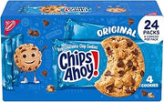 Chips Ahoy! Chocolate Chip Cookies, Snack Packs 1.55 Ounce (Pack of 24)