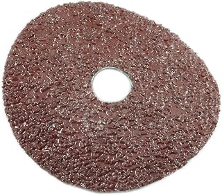 Forney 71757 5-Inch Aluminum Oxide Sanding Disc with 7/8-Inch Arbor, 16-Grit
