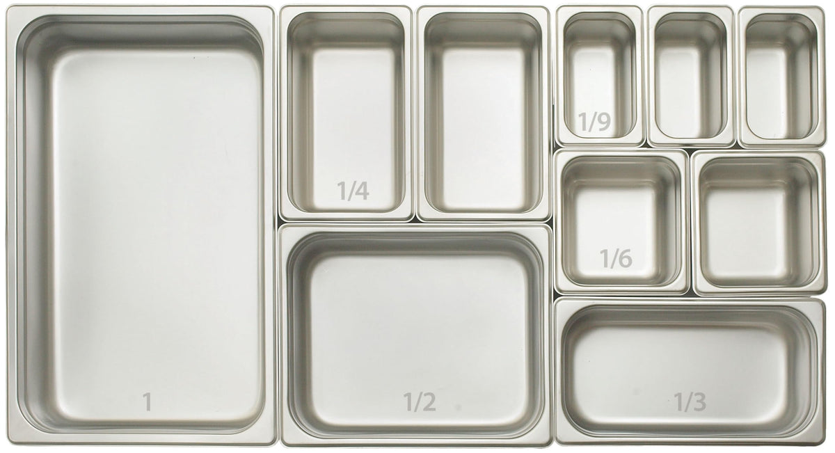 Winco 4" Deep / 12 / Silver Storage & Transport
