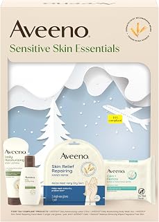 Aveeno Sensitive Skin Essentials Gift Set, 4 Items