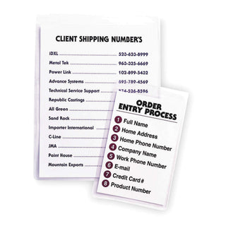 HOLDER,TCKT,VYNL SL,9X12 by C-Line – Polyvinyl Chloride, Multicolor, Model CLI70912
