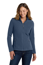 Ladies Fleece Jacket Insignia Blue by Port Authority – 4X-Large, Polyester, Insignia Blue, Model L217