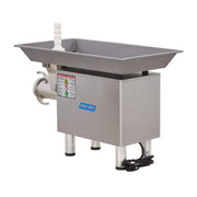 1 HP Motor 110V, 1 Phase, Stainless Steel Cabinet, HEADSTROCK, Auger and PAN, 1,700+ LBS/HR Grinding Capacity, Robust Headstock with Permanent AFFIXED Safety Guard. by PRO-CUT –