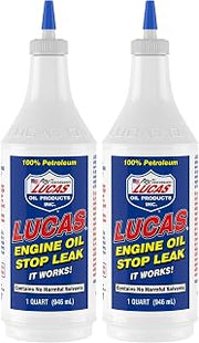 Lucas Oil 10278 Engine Oil Stop Leak - 1 Quart (Pack of 2)