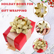 YUJUN Christmas Gift Bows Set, 23 Pieces, Red and Green