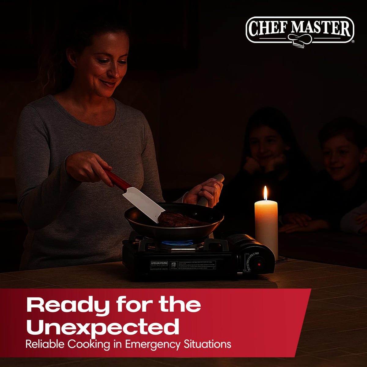 Chef Master Stove Only / Black / 1 Camping Stoves