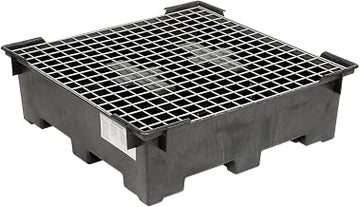 Global Industrial Spill Containment Sump with Wire Deck