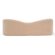 Calico - Contemporary Tan Fabric 3-Seat Sofa by Limari Home – Foam, Tan, Model LIM-82919