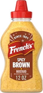 French's Spicy Brown Mustard, 12 oz