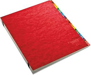 Pendaflex Expanding Desk File, Alphabetic (A–Z), Letter Size, Red, Each (11017)